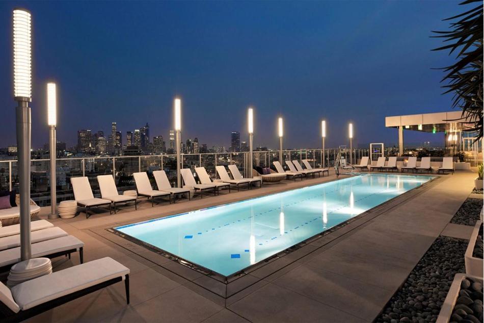 Modern Luxury 2 Bed With Panoramic City Views In Downtown La Los Angeles Esterno foto
